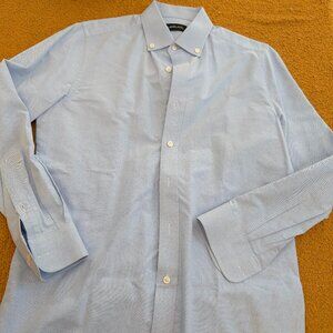 Black Lapel Custom Oxford Cloth Button Down